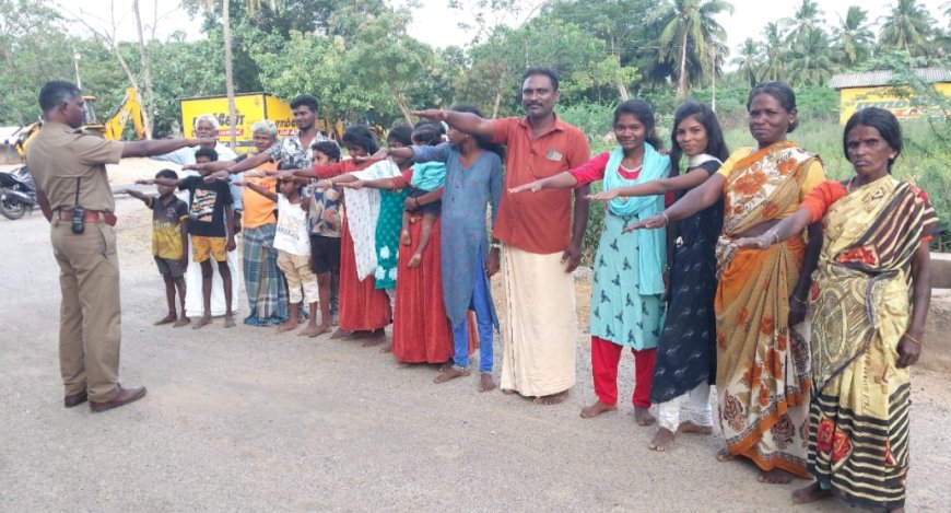 "மாற்றத்தை தேடி" என்ற சமூக விழிப்புணர்வு நிகழ்ச்சி உறுதிமொழி ஏற்பு!