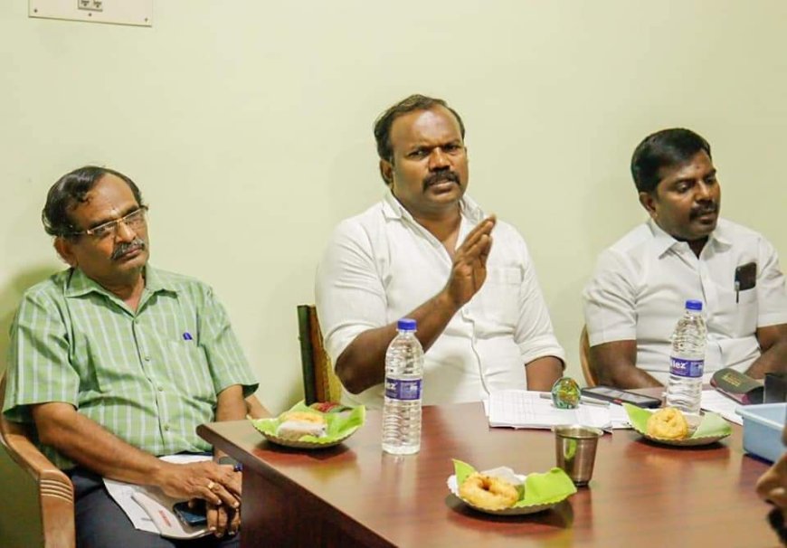 தூத்துக்குடி மாநகராட்சி மண்டல கலந்தாய்வு கூட்டம் மேயர் ஜெகன் பெரியசாமி தலைமையில் நடைபெற்றது.