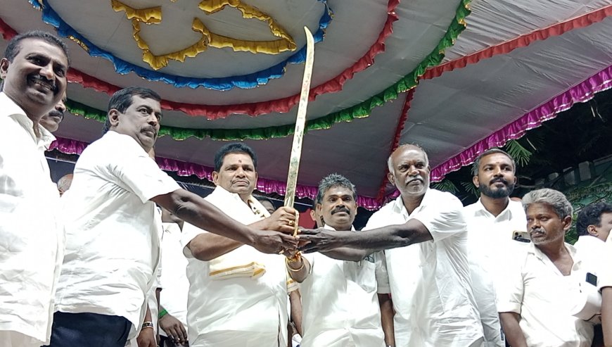 ஒன்றிய பட்ஜெட்டில் தமிழ்நாடு வஞ்சிப்பு மோடி அரசை கண்டித்து புதியம்புத்தூரில் கண்டனப் பொதுக்கூட்டம் - திருப்பரங்குன்றம் எனக்கா? உனக்கா? என சாதி மத மோதலை தூண்ட நினைக்கும் உங்கள் கனவு பலிக்காது அமைச்சர் அனிதா ஆர். ராதாகிருஷ்ணன் பேச்சு.